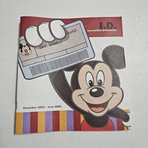 Disney Cast Member Incredible Discounts December 2005 - June 2006 WDW